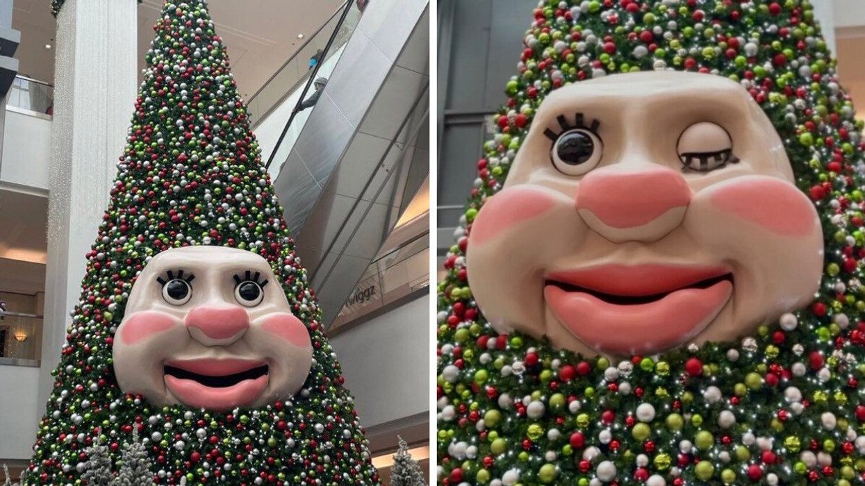 Ce sapin de Noël hyper « creepy » au Canada est viral et ça vaut le
