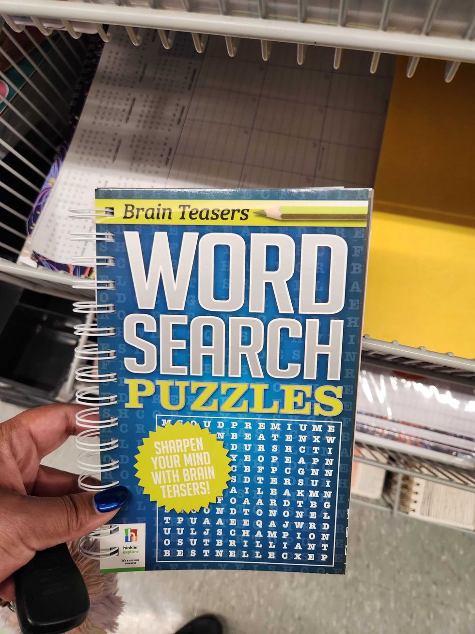 Word Puzzles, $1.75 from Dollarama in Toronto.