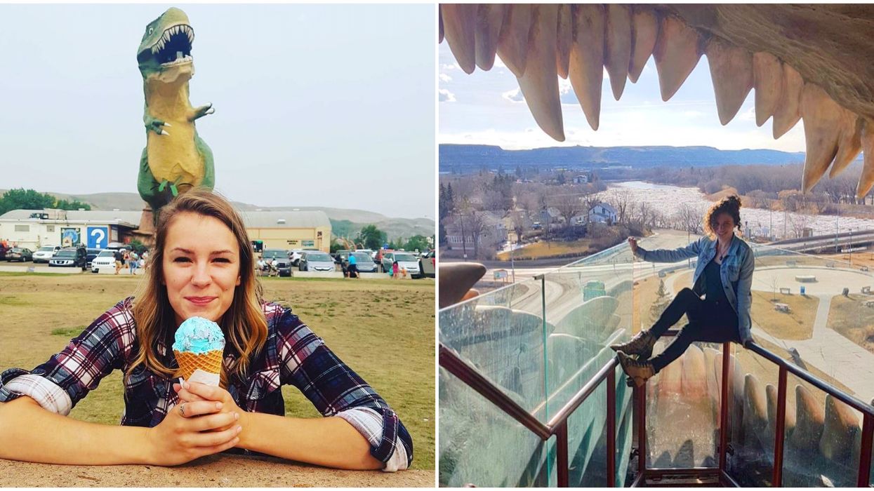 World's Largest Dinosaur Lives In Alberta & It's Getting A New Paint Job For Summer