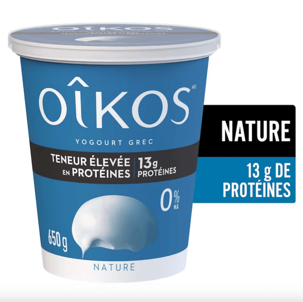 Yogourt grec nature O\u00eekos
