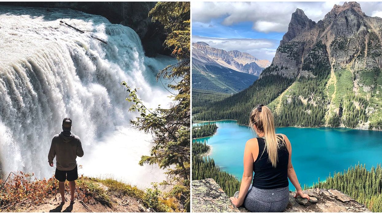 Yoho National Park In BC Has Its Own Niagara Falls & Turquoise Pools