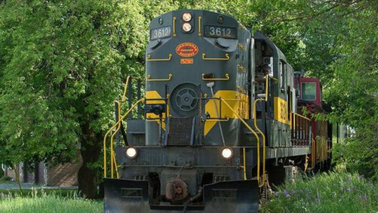 York-Durham Heritage Railway in Uxbridge, Ontario.