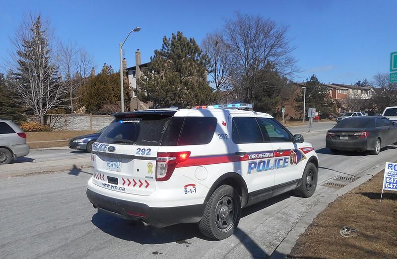 York Regional Police car.