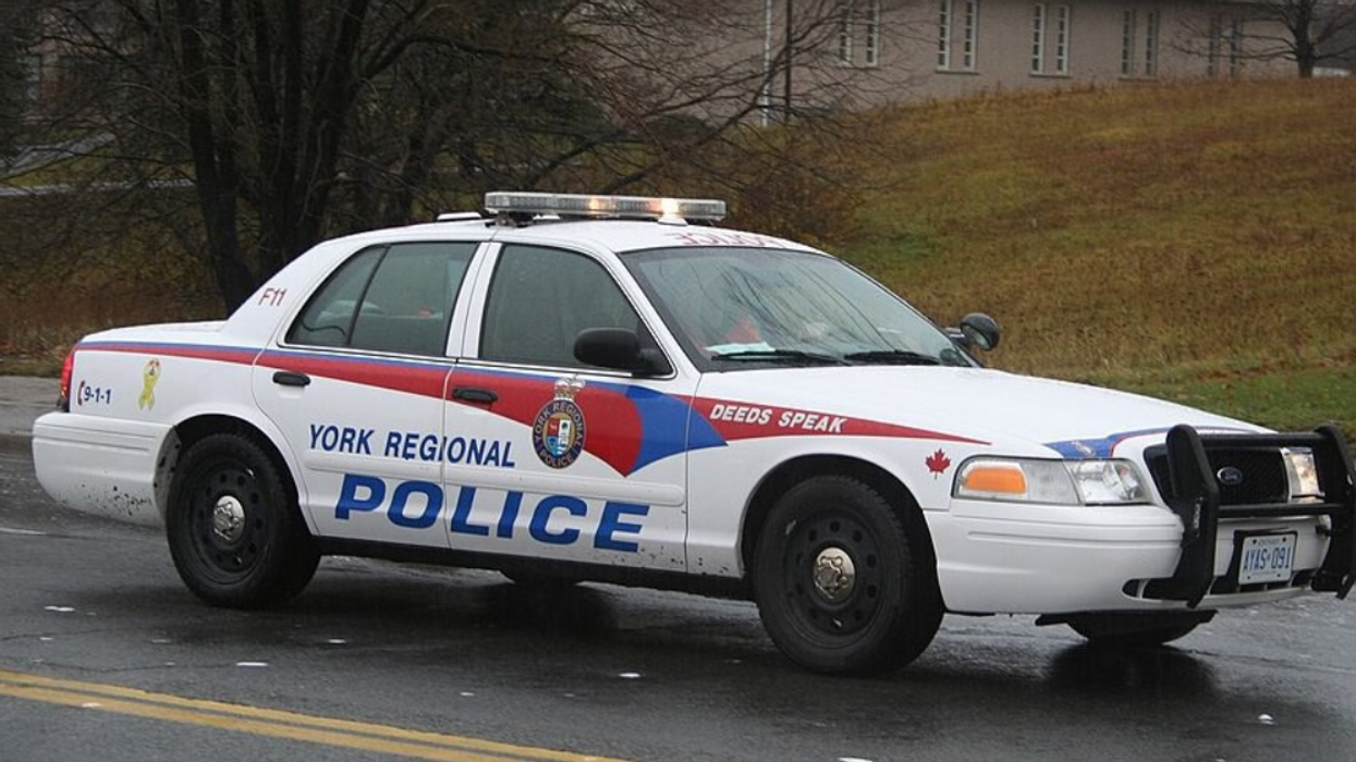 York Regional Police car.