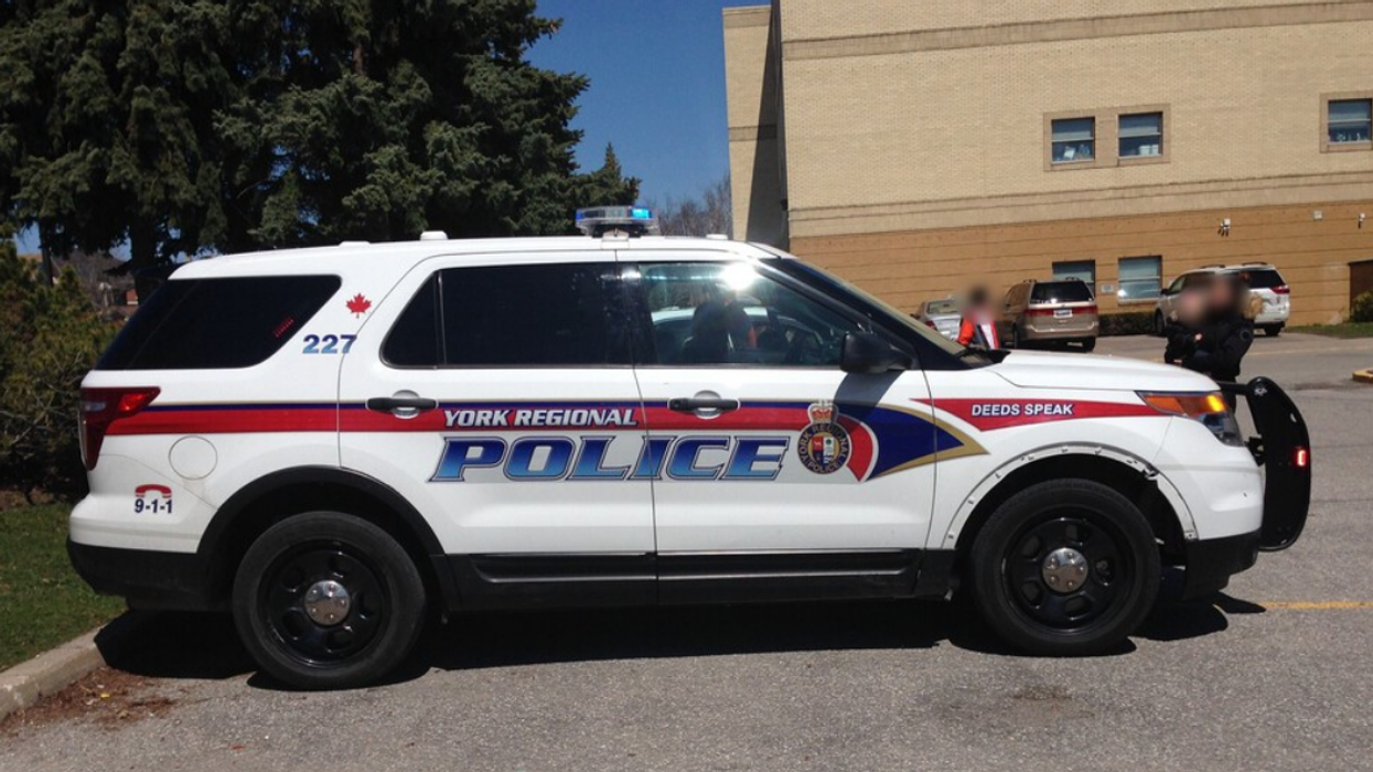 York Regional Police car.