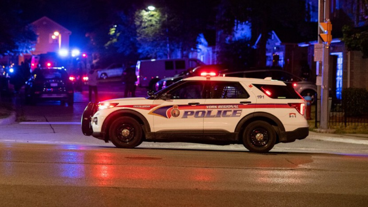 York Regional Police car.