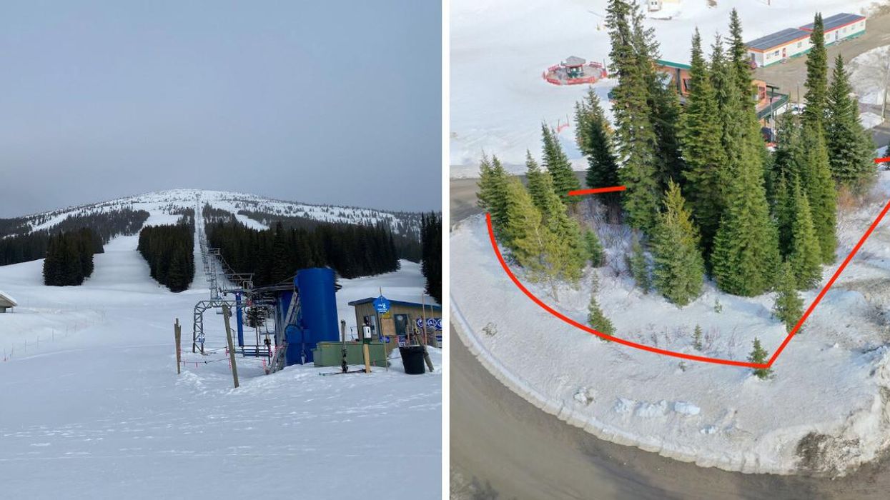 You Can Build Your Dream House At The Bottom Of This Ski Hill In BC Listed For $99K