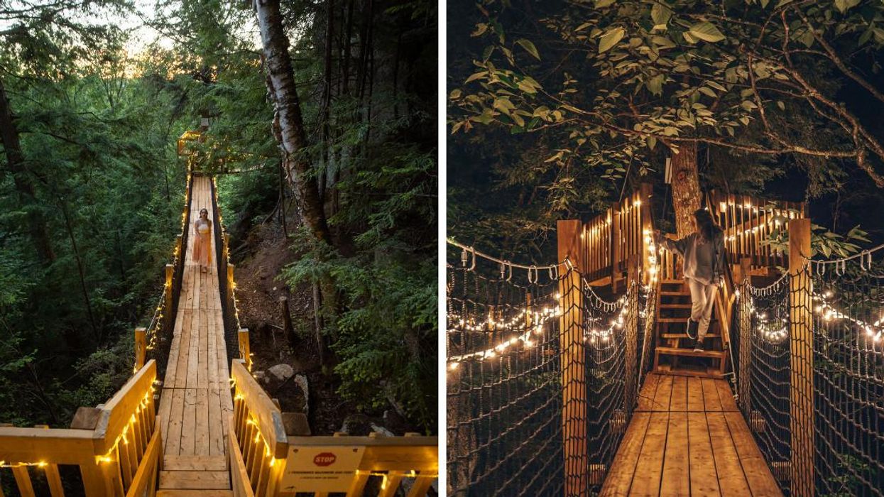 You Can Explore A Magical 'Bridge Of Dreams' At Mont-Tremblant