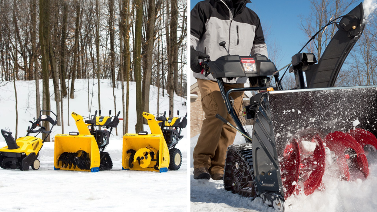You Can Find The Perfect Snow Blower At Costco & 8 Other Places In Canada