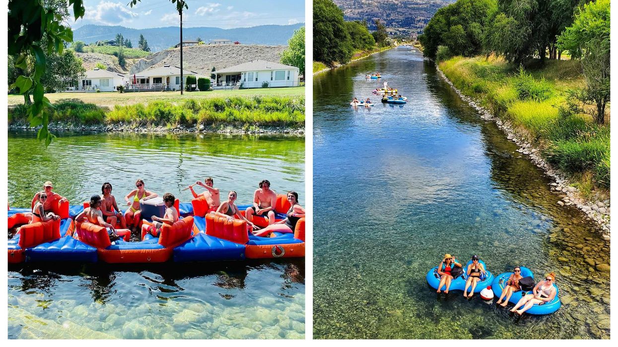 You Can Float For Hours On This Natural 7-km Lazy River In BC