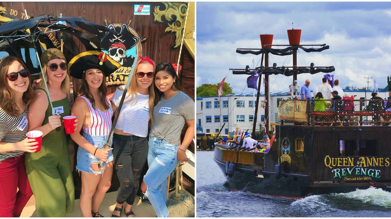 You Can Go On A Pirate Ship Cruise In Seattle For Cheap With ...