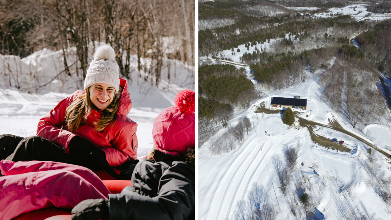 You Can Go Tubing After Dark At This Epic Snow Park Near Ottawa