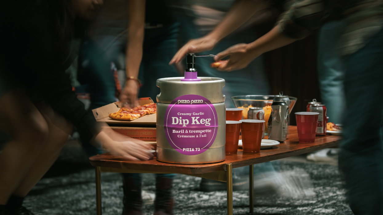 You can level up your campus parties with Pizza Pizza’s new Dip Keg