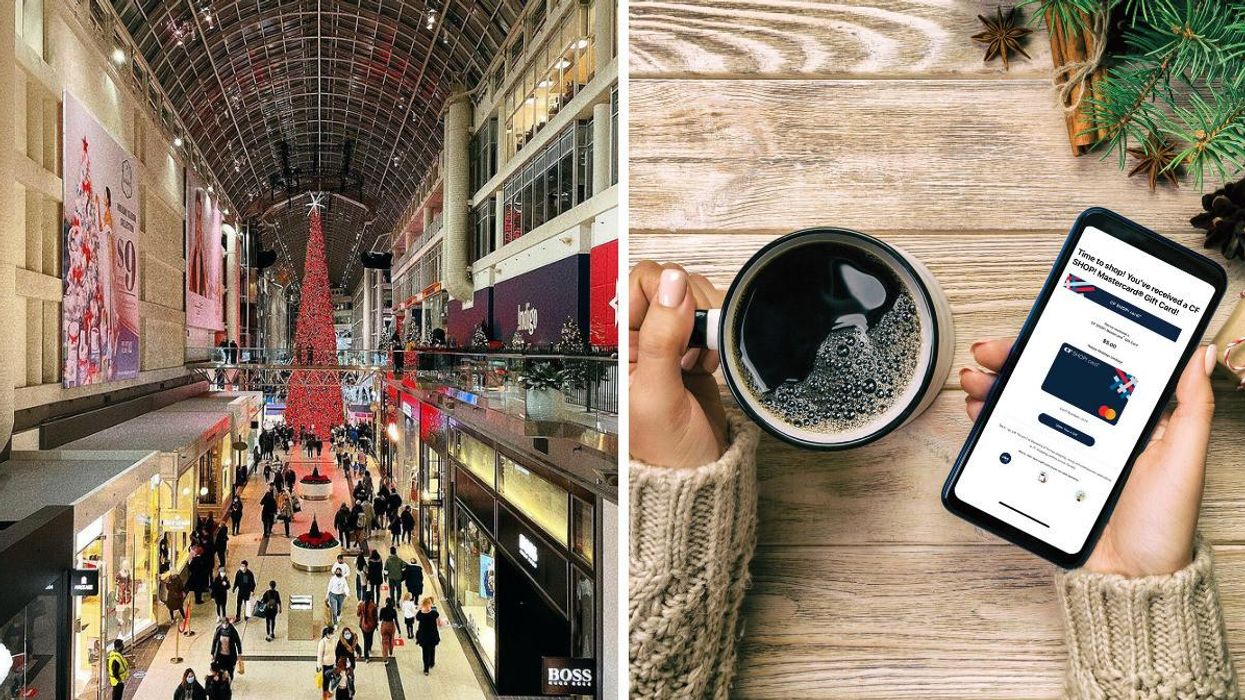 You Can Now Get An E-Gift Card For CF Malls Across Canada & It’s The Perfect Holiday Gift