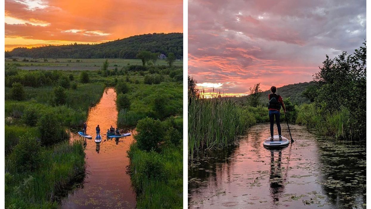 You Can Paddleboard Into The Sunset At This Water Maze Near Ottawa