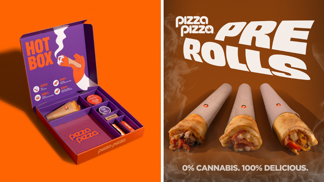 You can roll into 4/20 with Pizza Pizza’s special treats