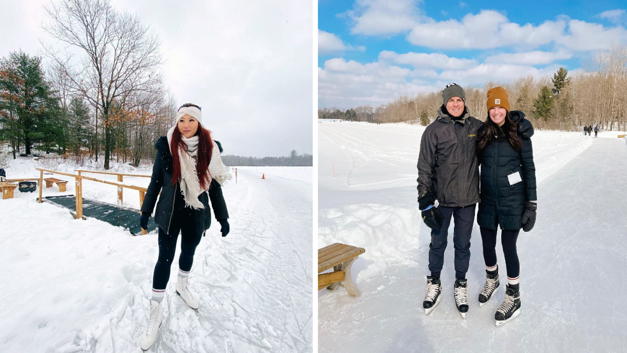 You Can Skate On A Trail Of Frozen Cranberries And Sip Wine At This Ontario Farm