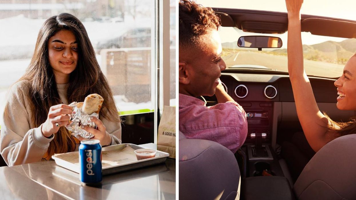 You Can Win $2,500 Of Gas This Summer By Grabbing A Combo From This Canadian Burrito Spot