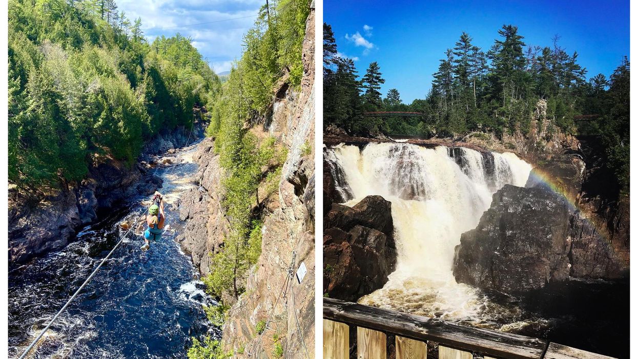 You Can Zipline Over Rapids At Chutes Coulonge Park 2 Hours From Ottawa