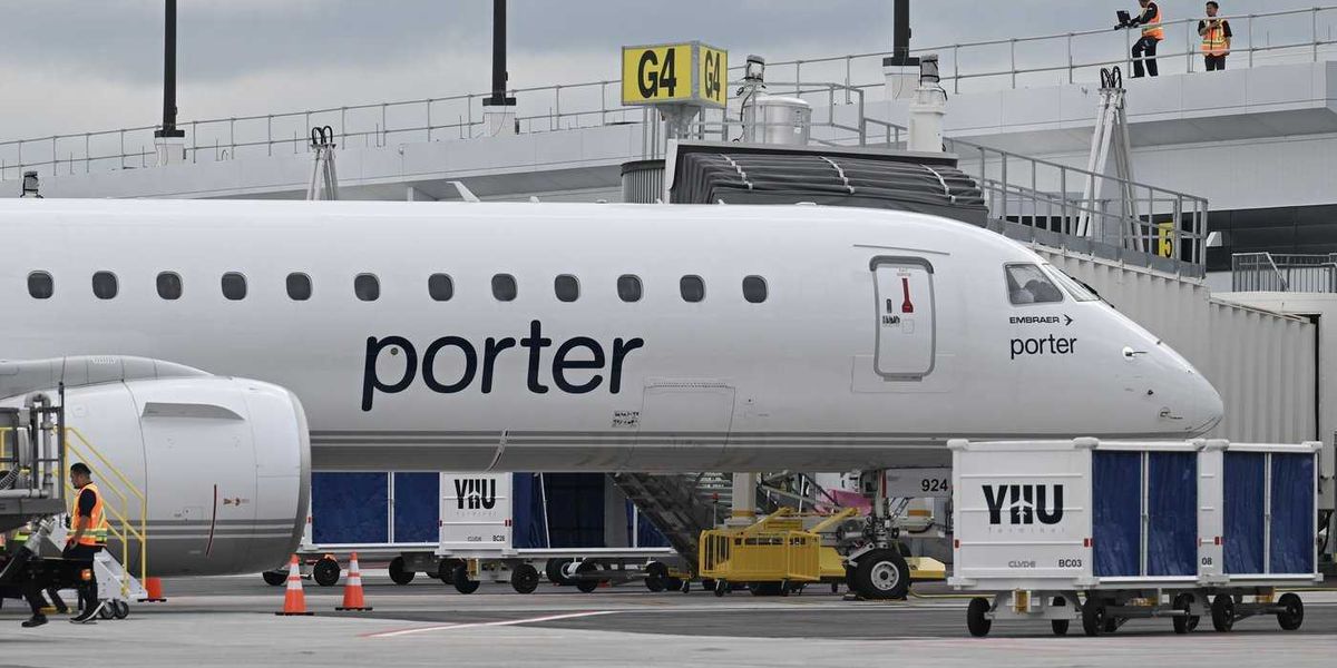 Porter Airline flight cancelled due to child refusing to fasten seatbelt Porter Airline flight cancelled due to child refusing to fasten seatbelt