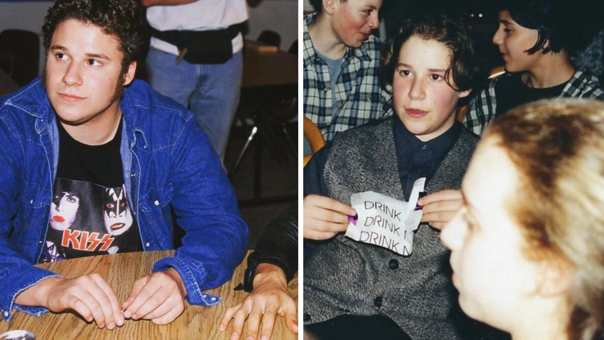Young Seth Rogen.
