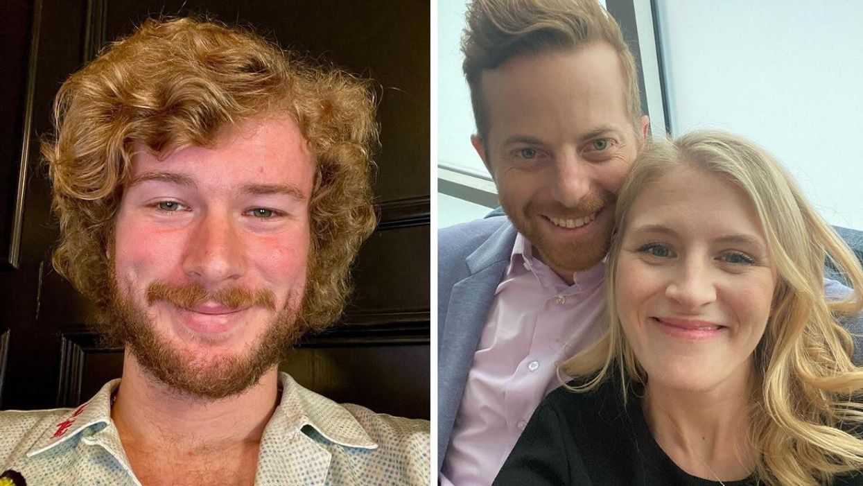 Yung Gravy. Right: Ariel Fulmer and Ned Fulmer.