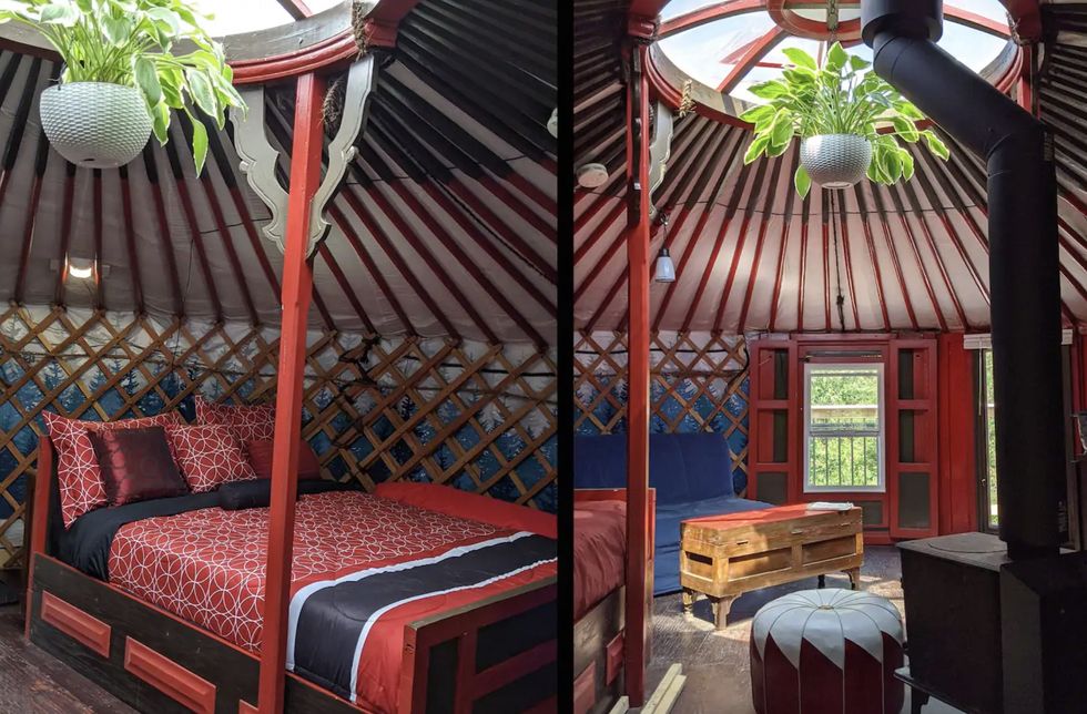 yurt airbnb in ontario