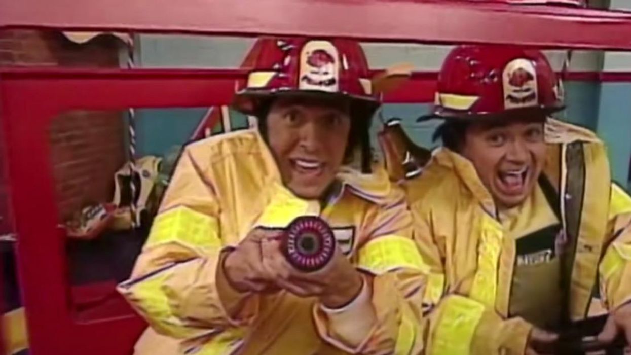 Yves Soutière et Thomas Graton dans Pin-Pon.