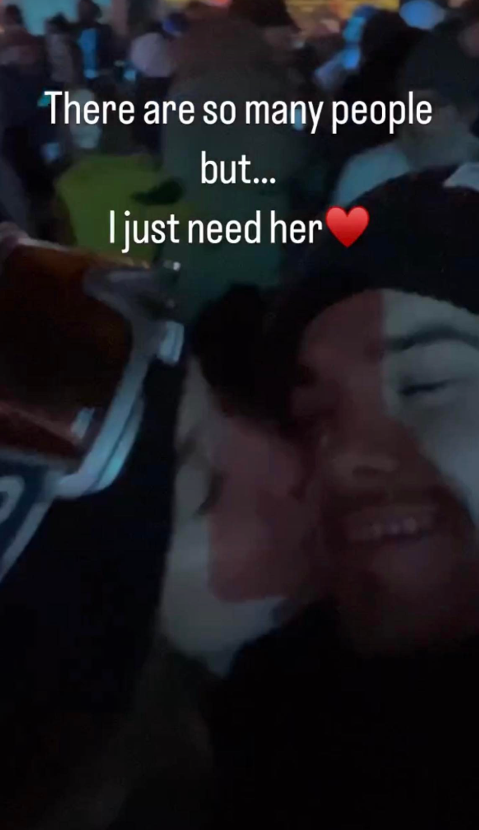 Zacharie d'OD \u00e0 Igloofest, avec Megan.