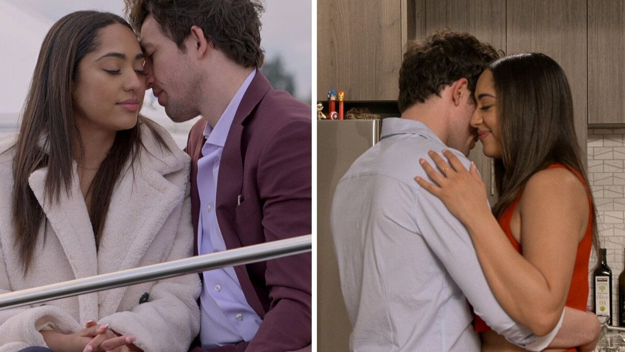 Zack Goytowski and Bliss Poureetezadi from 'Love Is Blind' Season 4.