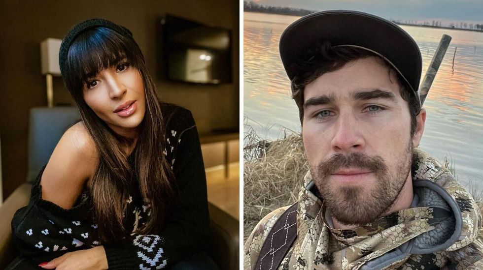 Zanab Jaffrey. Right: Cole Barnett.