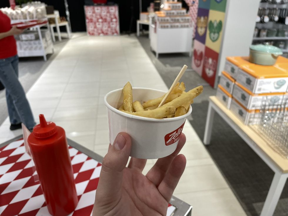 Zellers fries.
