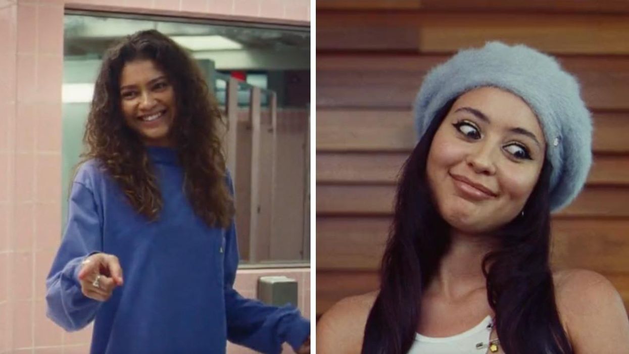 Zendaya. Droite : Alexa Demie.