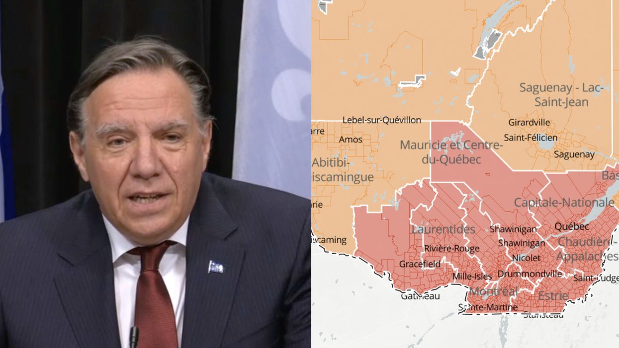 Zone orange au Québec : L'Outaouais change de palier dès le 22 février prochain
